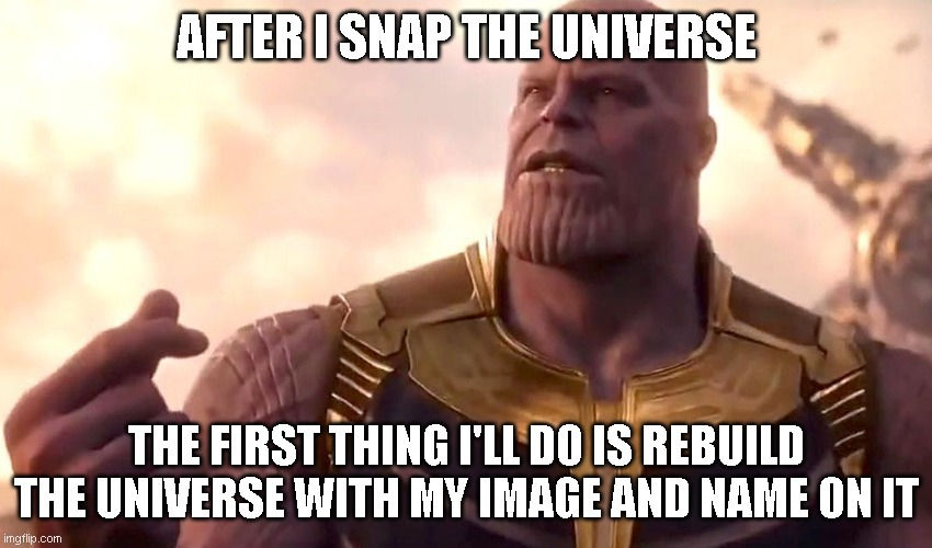 thanos meme